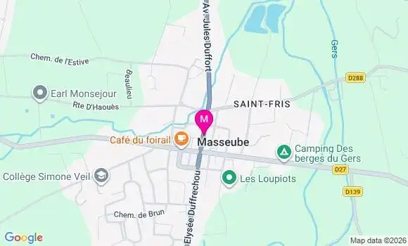 Localisation Mtre Camasses Marilyne