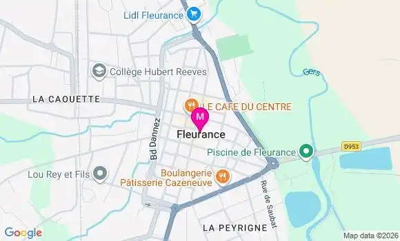 Localisation Mtre Roseau Philippe