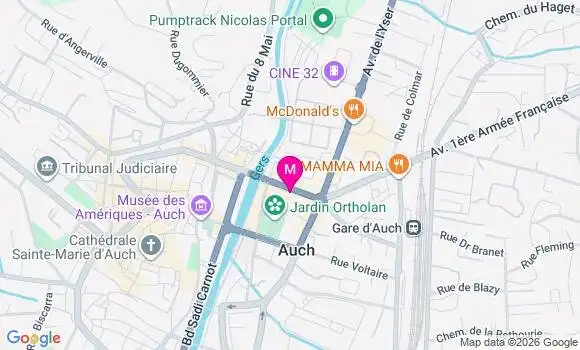 Localisation Mtre Vettorello Eva