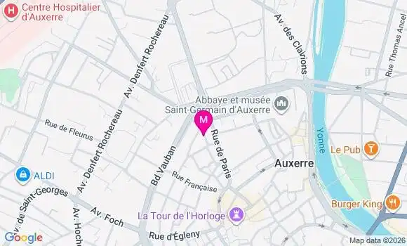 Localisation Mtre Carlo Vigouroux Béatrice
