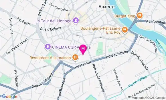Localisation Mtre Parverie Laure