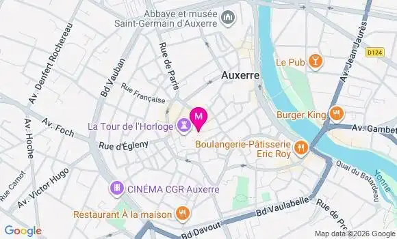 Localisation Mtre Vaillau Bérengère