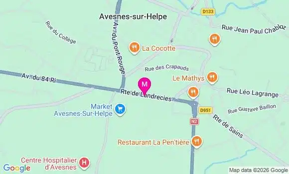 Localisation Mtre Launay Olivier