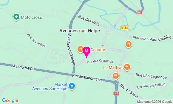 Localisation Mtre Lodigeois Fleur