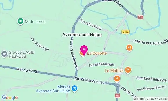 Localisation Mtre Riccardi Antoine