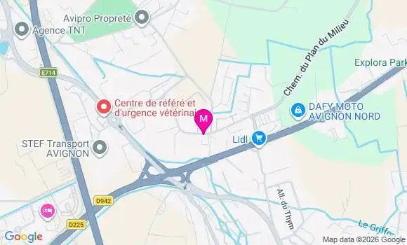 Localisation Mtre Albert Salmeron Sophia