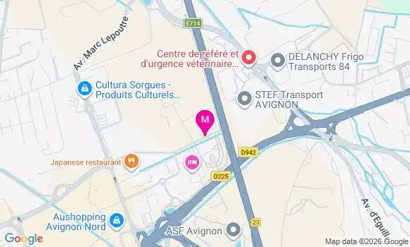 Localisation Mtre Bartier Pauline