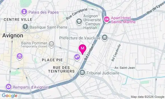 Localisation Mtre Berard Alexia