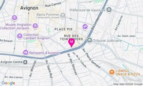 Localisation Mtre Dupont Charlotte