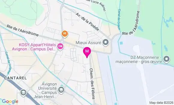 Localisation Mtre Eydoux Melissa