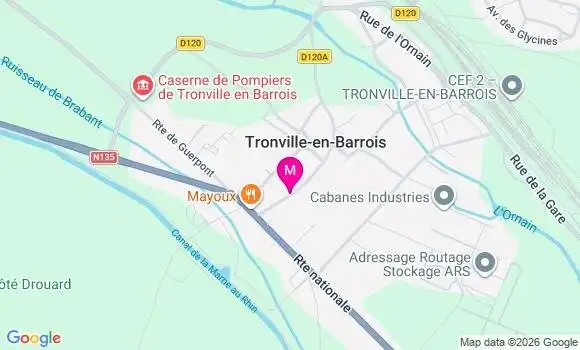 Localisation Mtre Bagard Guillaume