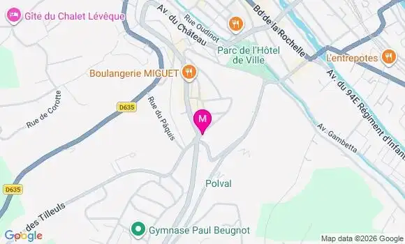 Localisation Mtre Charliquart Anne