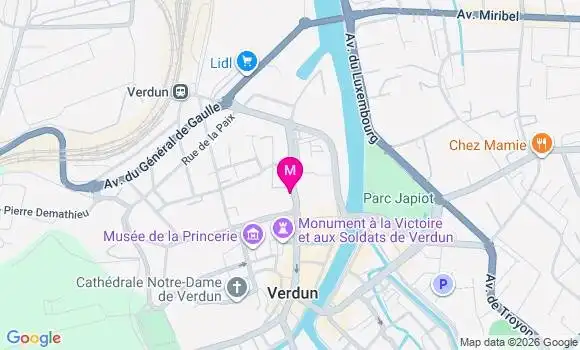 Localisation Mtre Merlinge Hervé