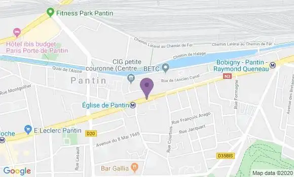 Localisation Mtre Segla Marques Diana