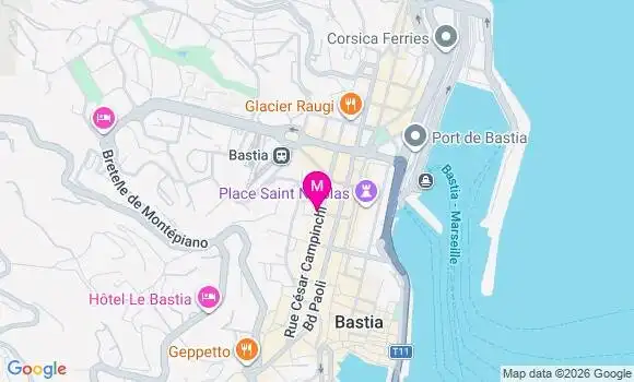 Localisation Mtre Dominici Campagna Aurélia