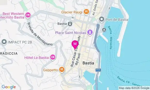 Localisation Mtre Filippi Paul Laurent