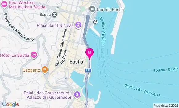Localisation Mtre Isnard De Casalta Chantal