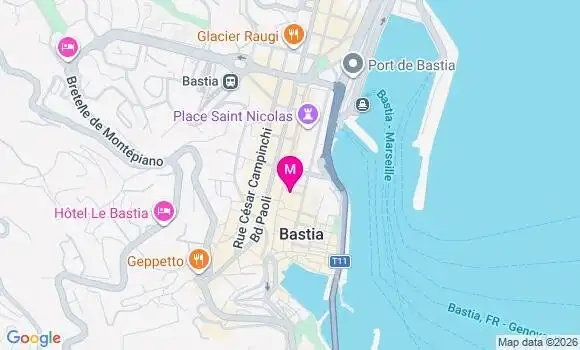 Localisation Mtre Pieri Santa