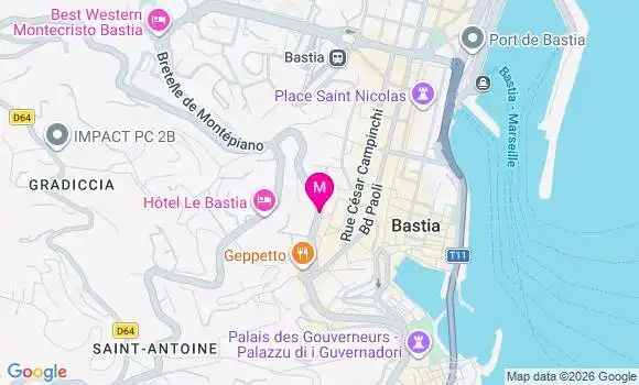 Localisation Mtre Raffini Mélissa