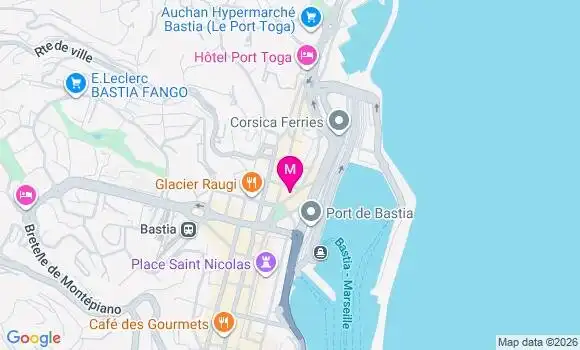 Localisation Mtre Saliceti Caroline