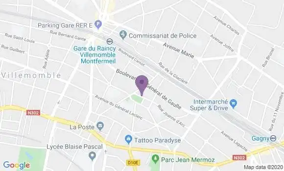 Localisation Mtre Sevin Anne