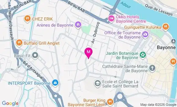 Localisation Mtre Falte Eléonore