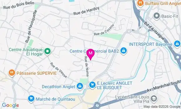 Localisation Mtre Herran Floriane