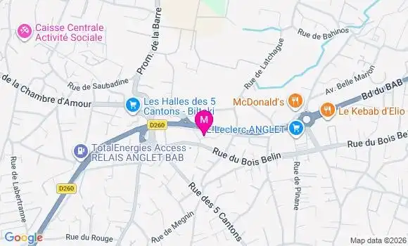 Localisation Mtre Levet Gomez Marie