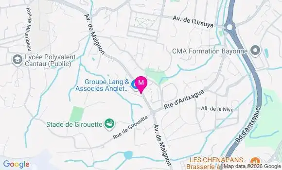 Localisation Mtre Malherbe Aude