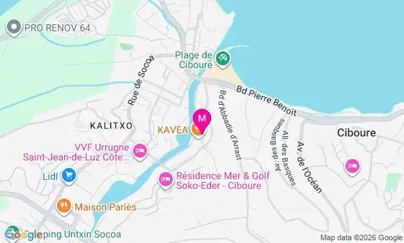 Localisation Mtre Ostiz Cécile