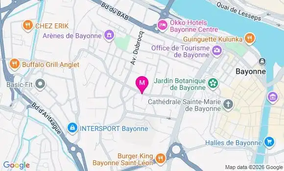 Localisation Mtre Raynal Violante Corinne