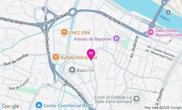 Localisation Mtre Sanchez Nicolas
