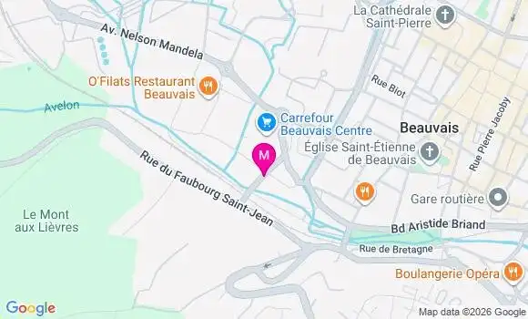 Localisation Mtre Bonte Yves