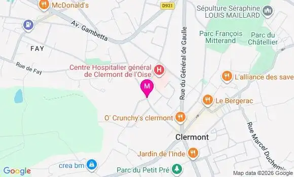 Localisation Mtre Caté Antoine