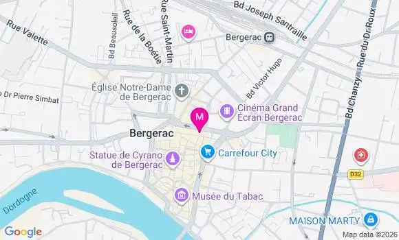 Localisation Mtre Argueso Olivier