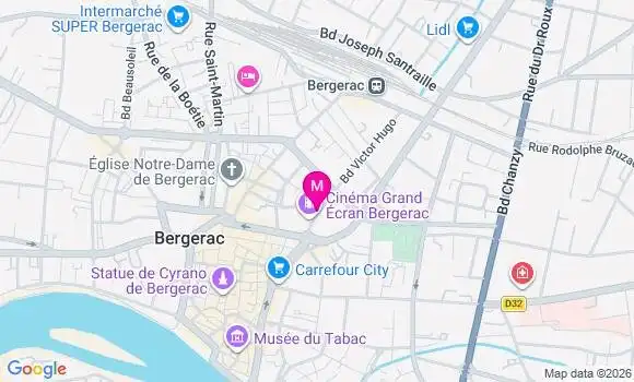 Localisation Mtre Fiorentini Alexandre