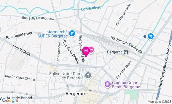 Localisation Mtre Guinard Jennifer