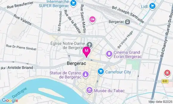 Localisation Mtre Lafaye Christophe