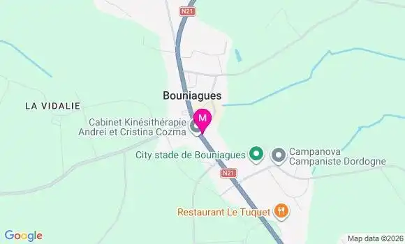 Localisation Mtre Parier Christophe