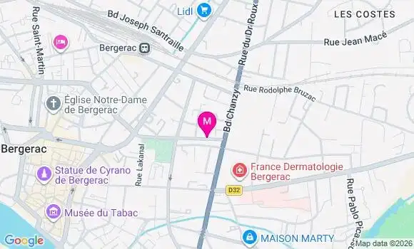 Localisation Mtre Trarieux Béatrice