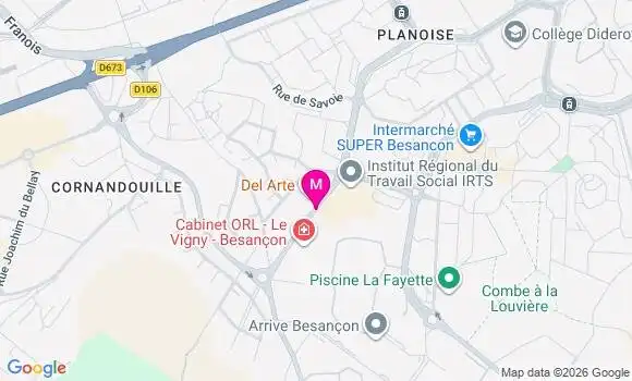 Localisation Mtre Baroche Annabelle