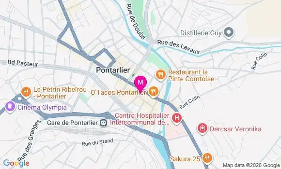 Localisation Mtre Bels François
