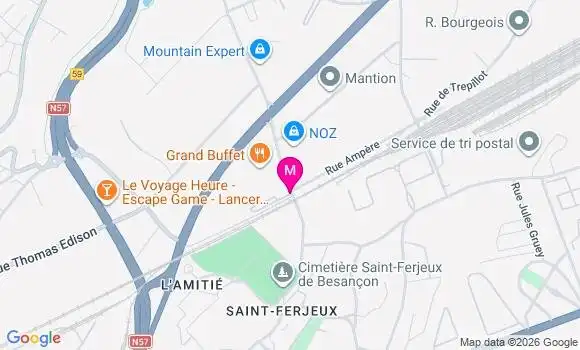 Localisation Mtre Doussot Dimitri