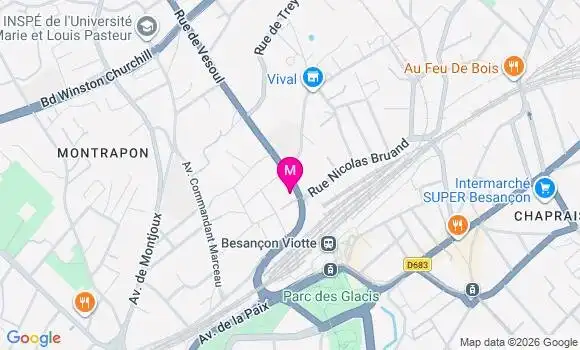 Localisation Mtre Gruet Valentin