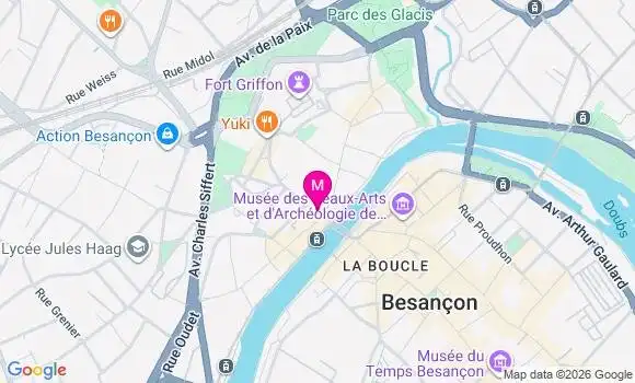 Localisation Mtre Levy Benjamin