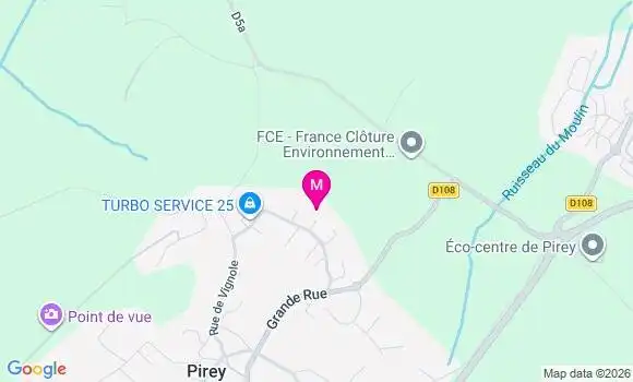 Localisation Mtre Pagnier Fabienne