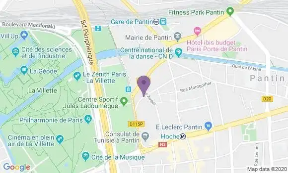 Localisation Mtre Touzet Du Vigier Jean