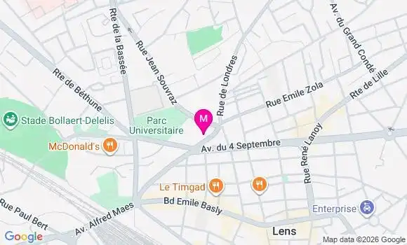 Localisation Mtre Galet Alicia
