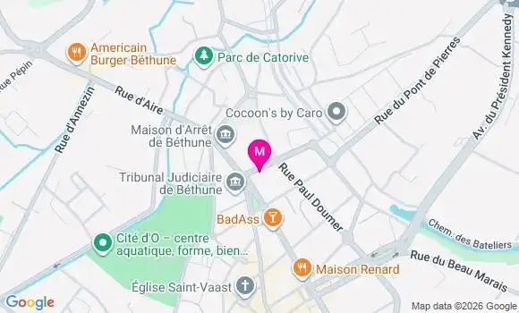 Localisation Mtre Guilbert Bruno