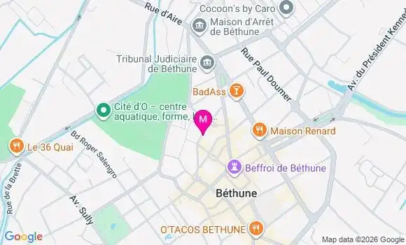 Localisation Mtre Lacherie Gautier